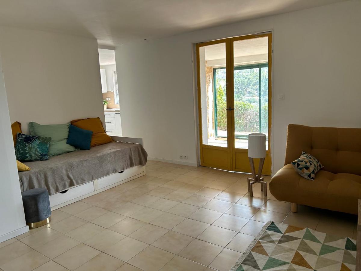 Grand T2 Bis Avec Terrasse Et Vue Appartement Portel-des-Corbieres Buitenkant foto